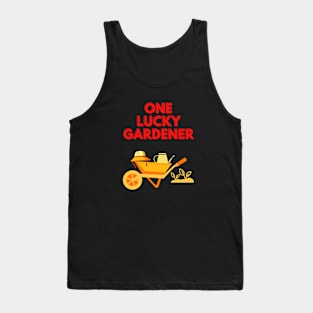 One lucky gardener T shirt hoodie mug cases magnet pin Tank Top